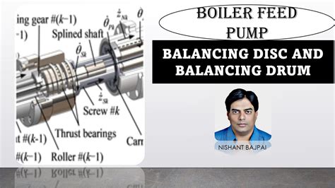 balancing drum in centrifugal pump|Balancing device .